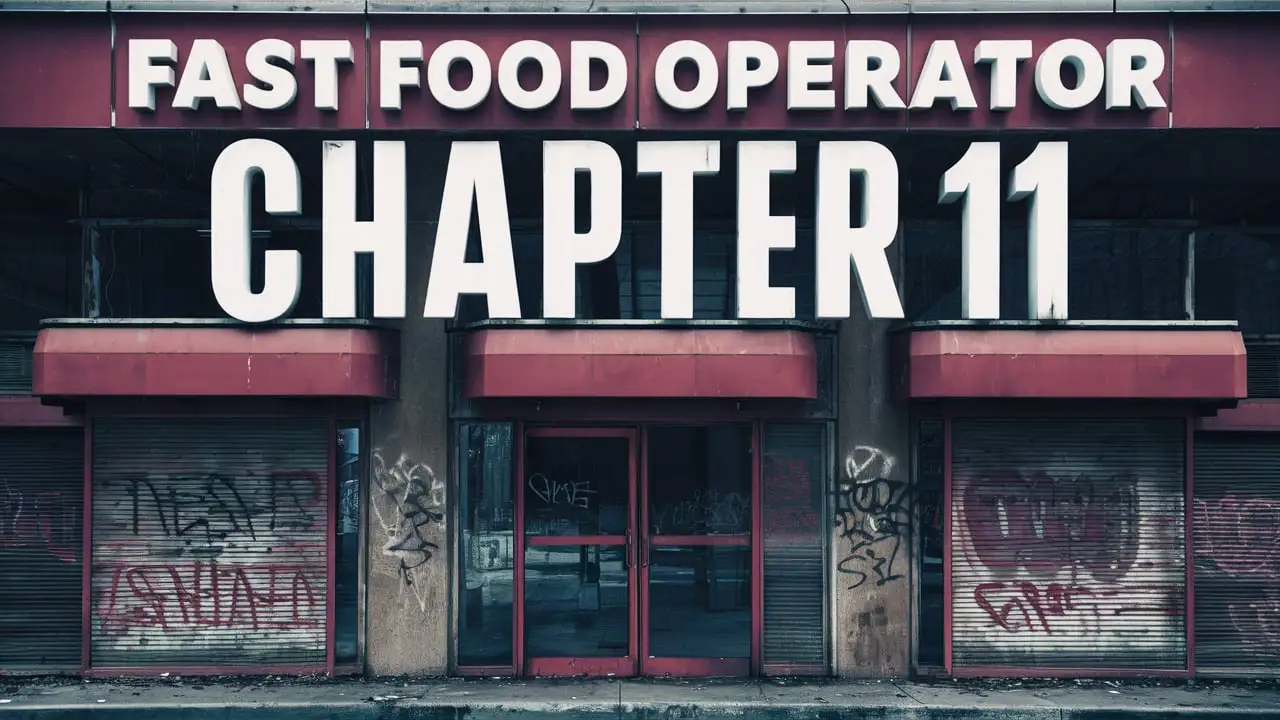 Fast Food Operator Chapter 11: Shocking Bankruptcy Details Revealed