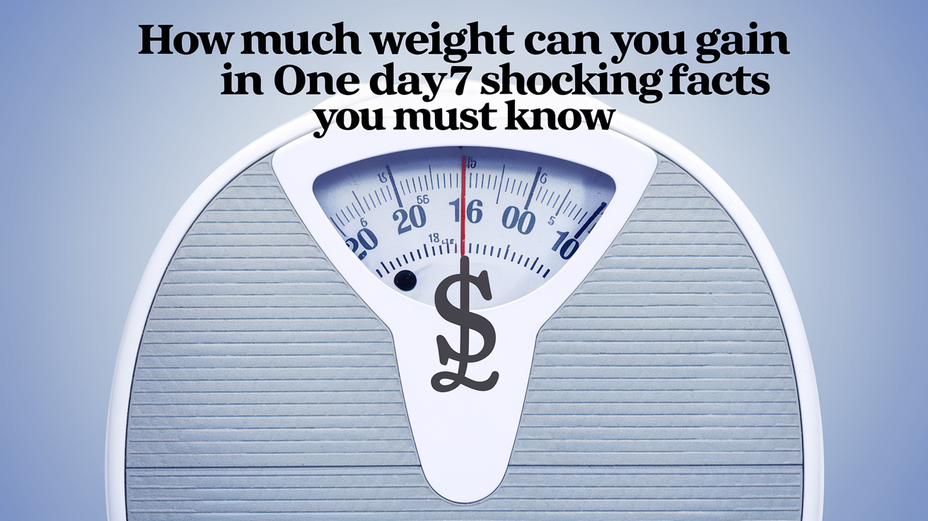 How Much Weight Can You Gain in One Day? 7 Shocking Facts You Must Know