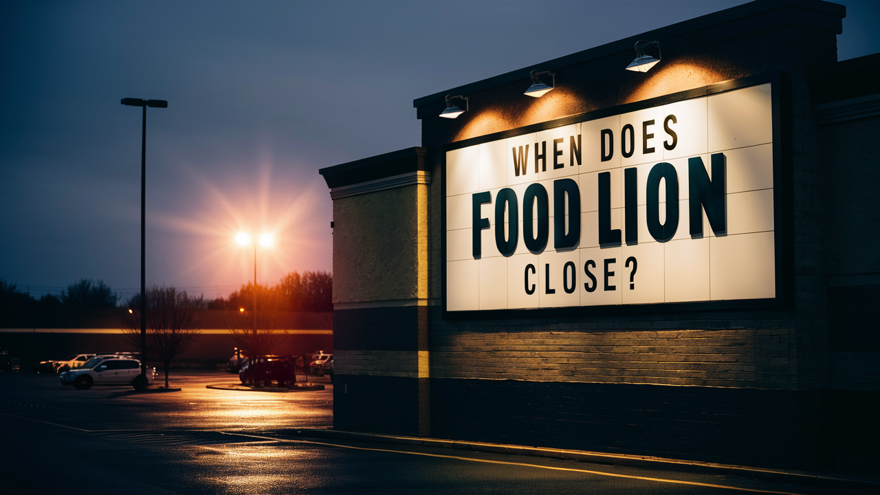 When Does Food Lion Close? Uncover the Shocking Hours